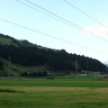 Ferienhaus vom Tal aus gesehen