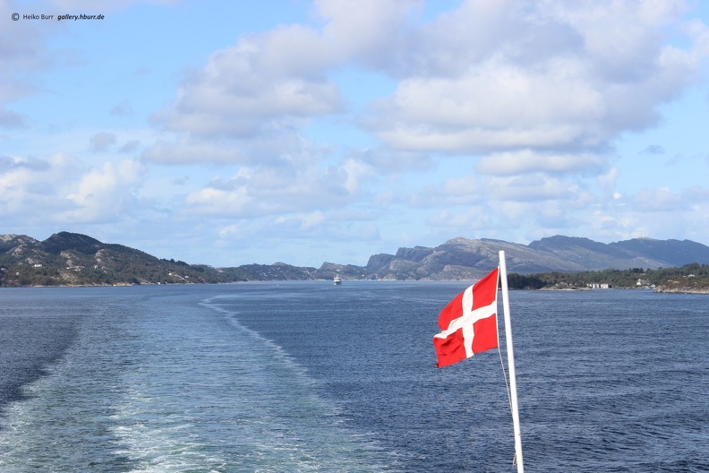 Rückfahrt: Bergen-Stavanger-Hirtshals(DK)