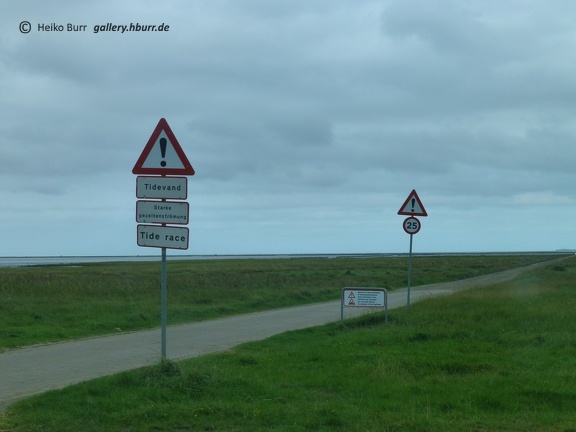 Straße nach Mandø