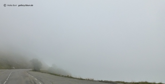 Nebel am Morgen - Col du Mont Cenis