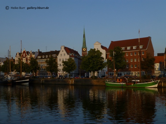 Abend in Lübeck (Übernachtung)